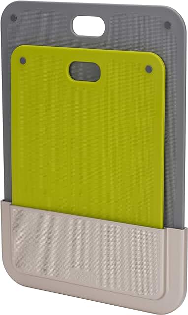 Multicolored 2-Piece Door and Wall Mount Cutting Board Set