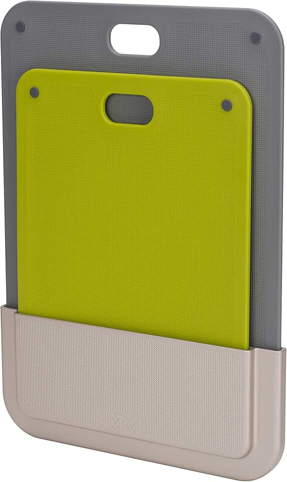 Multicolored 2-Piece Door and Wall Mount Cutting Board Set