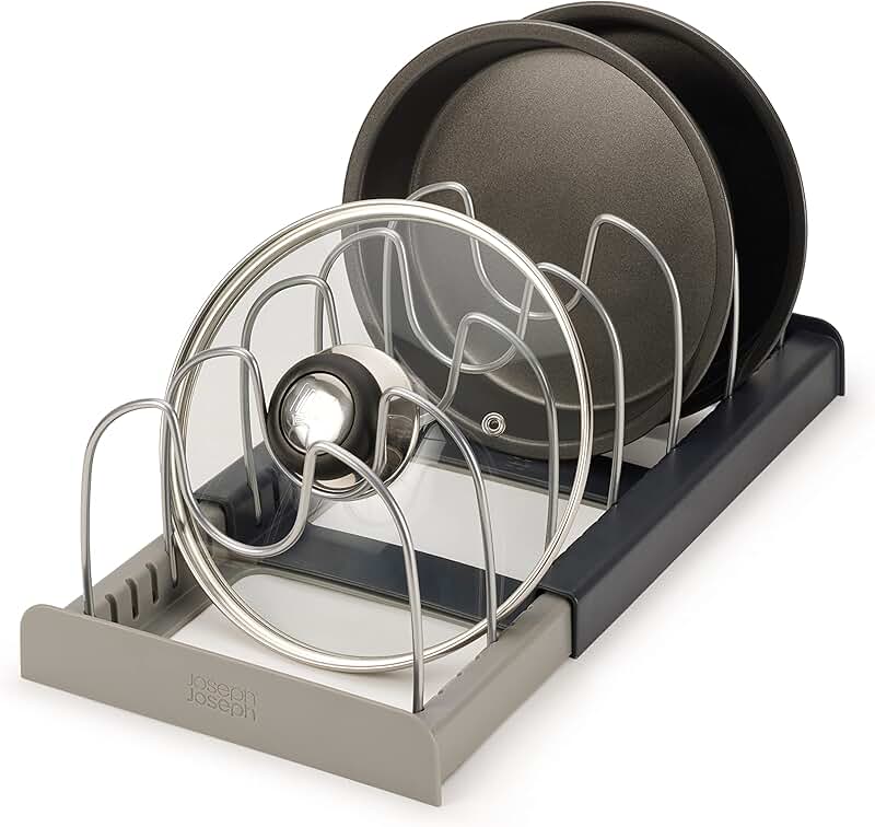 Drawer storage for cookware and baking trays