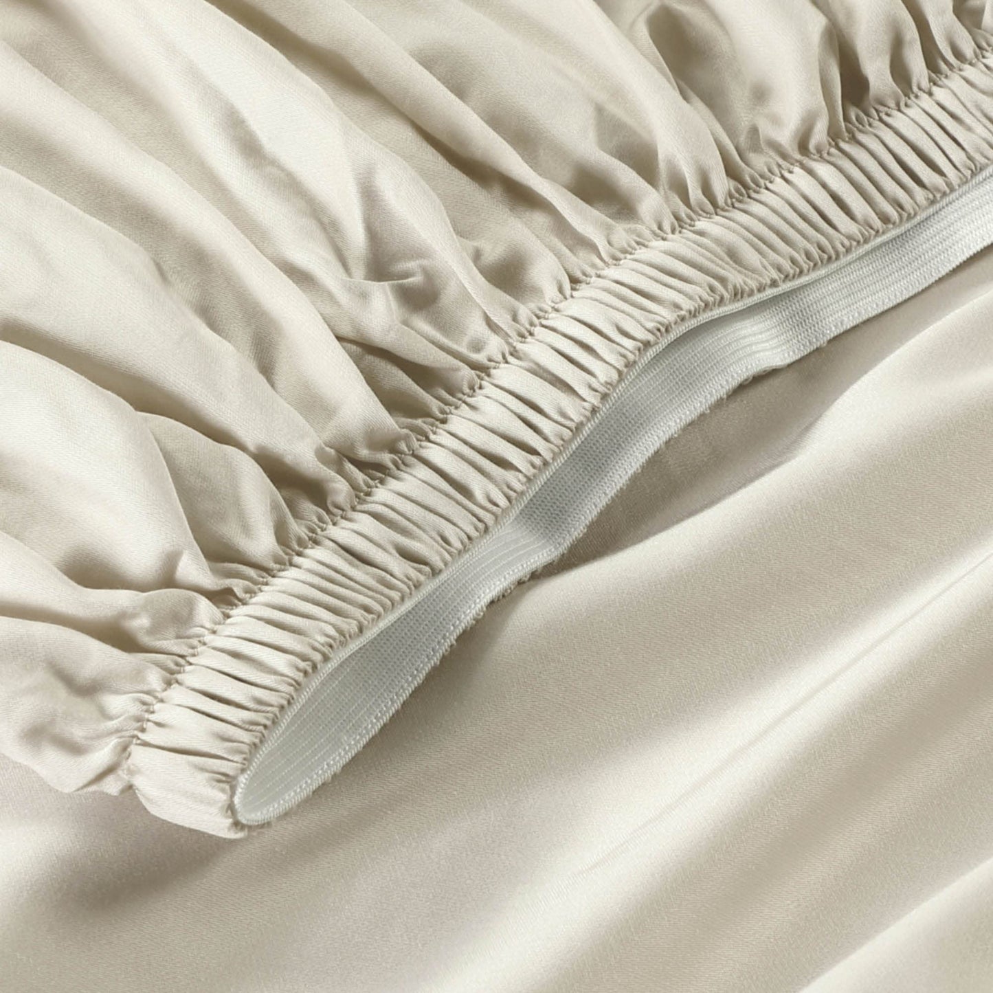 Premium 100% Austrian Eucalyptus Lyocell Tencel Sheet Set, Softer Than Silk, Architectural Digest 2022 Best Cooling Sheets ard Winner  4pc  2 Pillowcases 1 Fitted Sheet 1 Flat Fog, King)