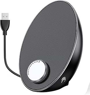 Portable USB Computer Speakers with Volume Control