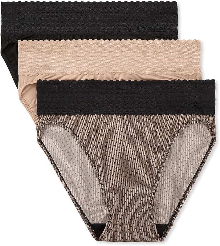 Women's Comfort Hi-Cut Underwear 3-Pack