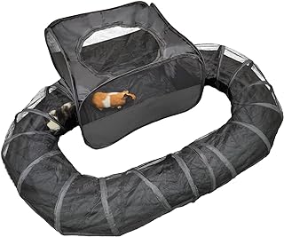 Guinea Pigs Playpen with Tunnel and Tent