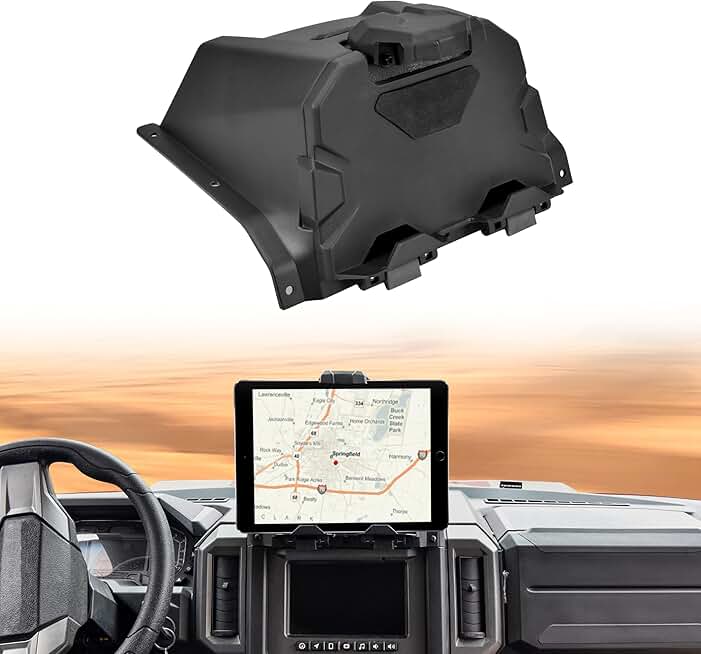 Tablet Holder with Storage for Polaris Xpedition 2024-2025