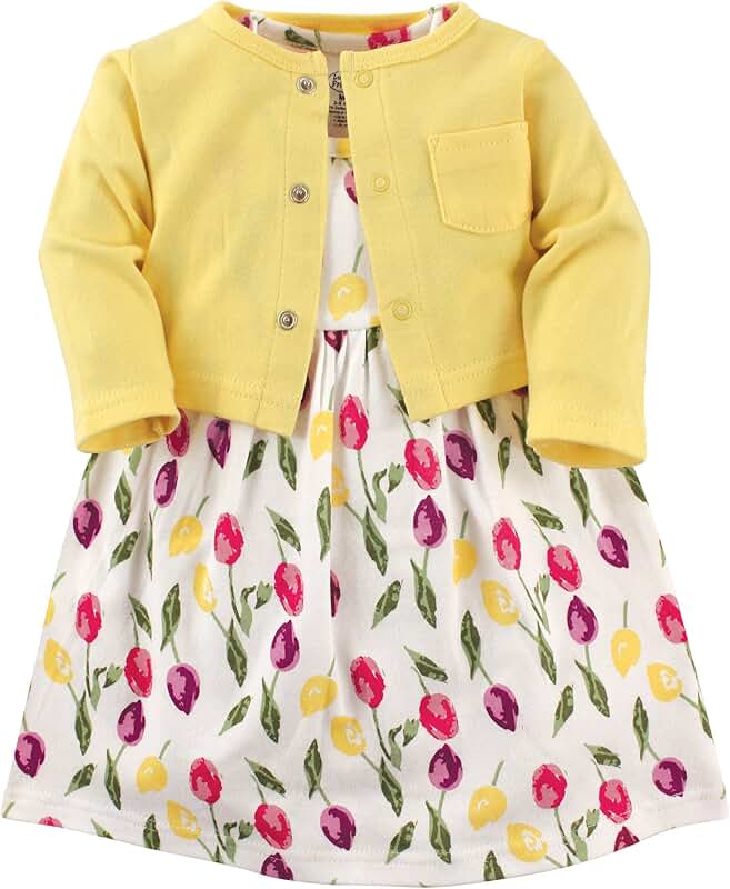 Baby Girl Dress with Cardigan