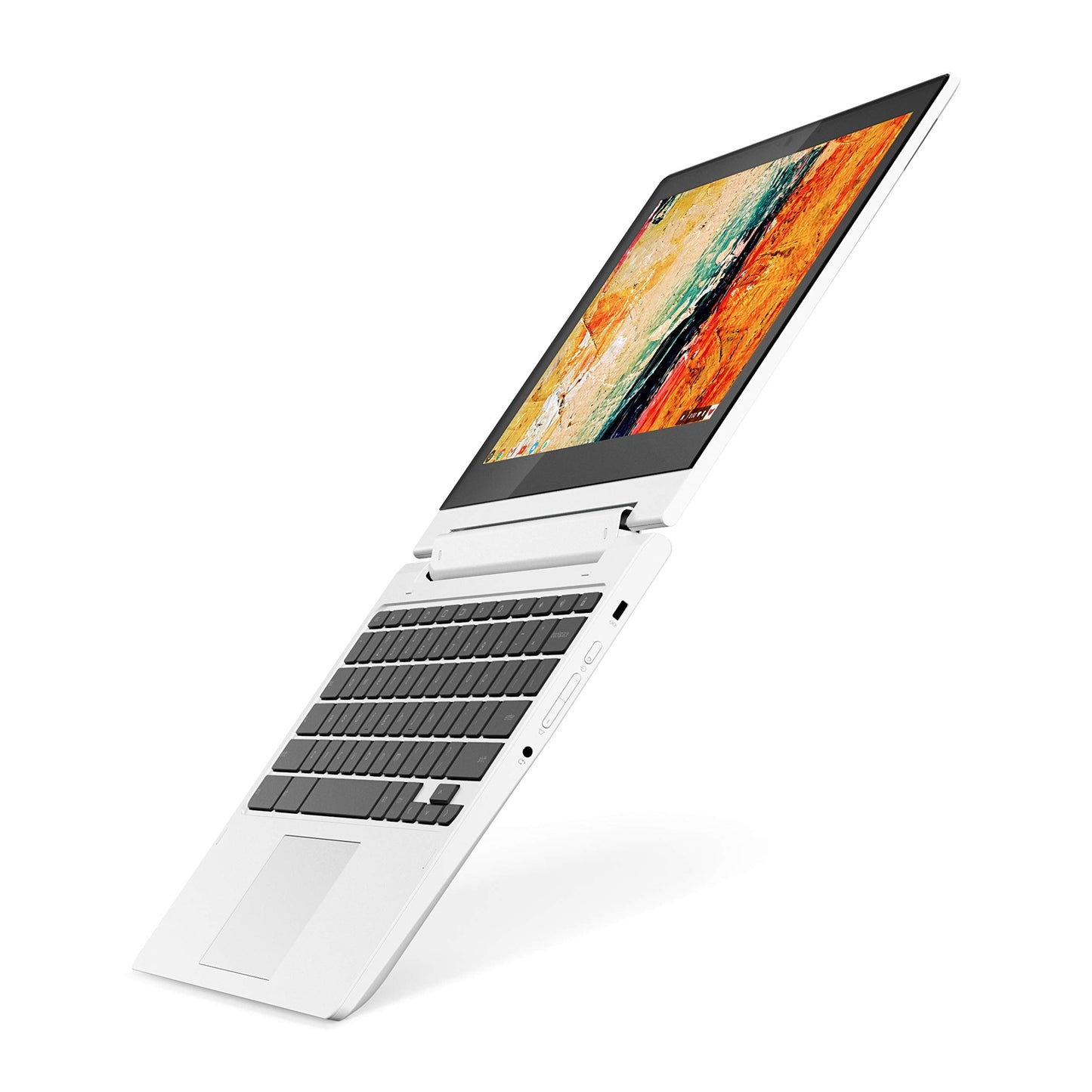 Chromebook C330 2-in-1 Convertible Laptop, 11.6" HD Display, MediaTek MT8173C, 4GB RAM, 64GB Storage, Chrome OS, Blizzard White