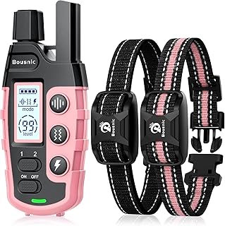 Dog Training Collar for Two Dogs, Waterproof, Remote