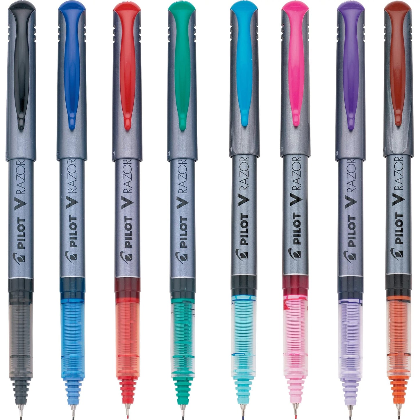 8 Assorted Color Liquid Ink Markers