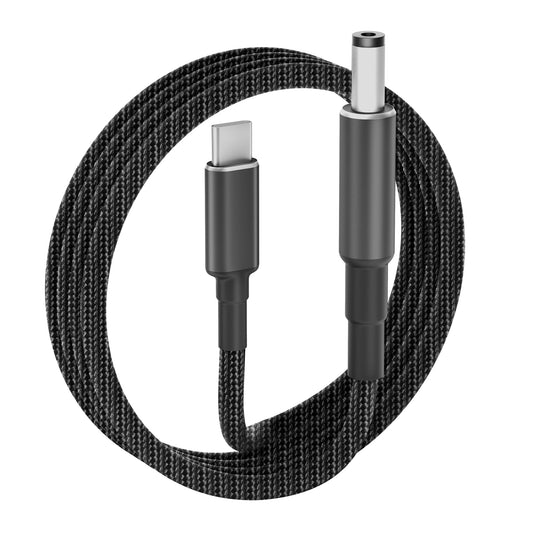 USB C to DC Power Cable, 5.5mm x 2.1mm, 100W
