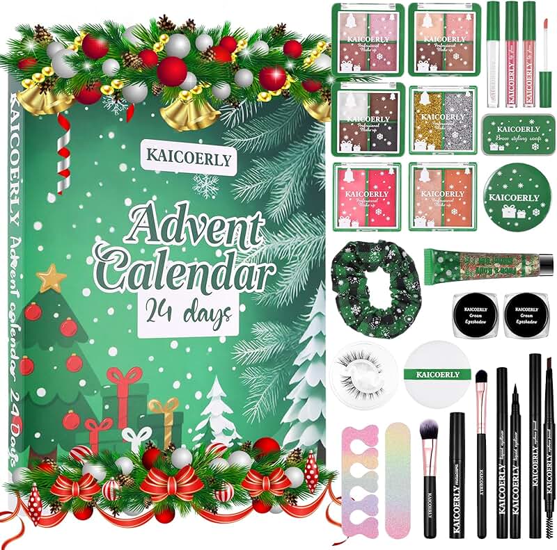 24-Day Makeup Advent Calendar for Christmas 2025