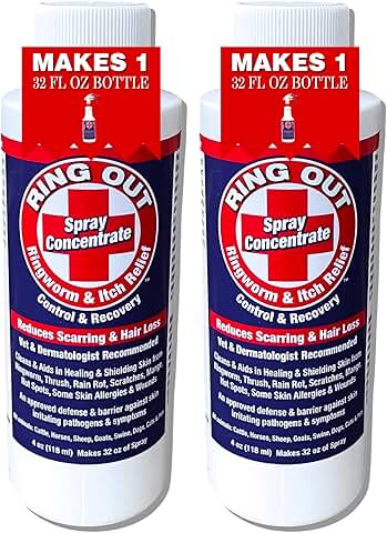Skin Spray for Pets and Livestock, 4 oz (2 Pack)