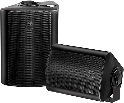 4-Inch Outdoor Passive Speakers with 200W Bass and Wide Sound Coverage