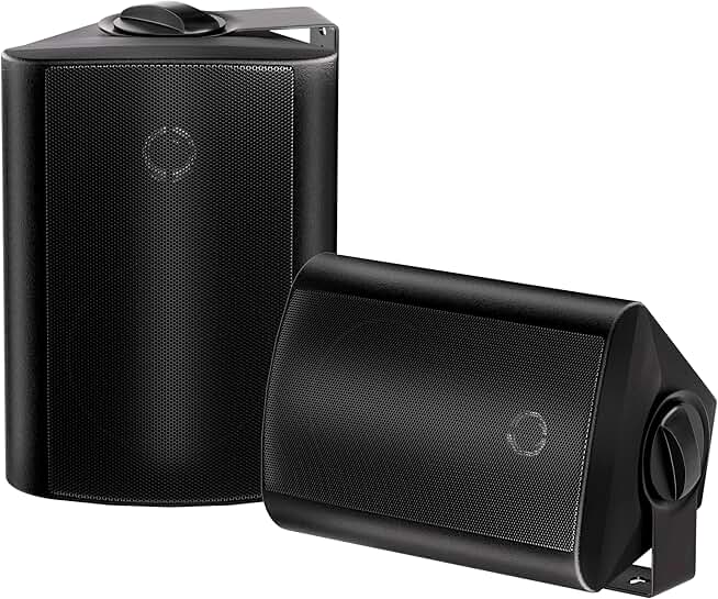 4-Inch Outdoor Passive Speakers with 200W Bass and Wide Sound Coverage