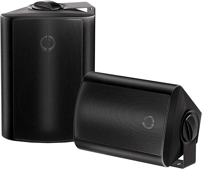 4-Inch Outdoor Passive Speakers with 200W Bass and Wide Sound Coverage