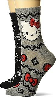 Women's Holiday 2-Pack Mid Crew Socks