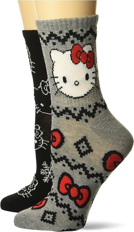 Women's Holiday 2-Pack Mid Crew Socks