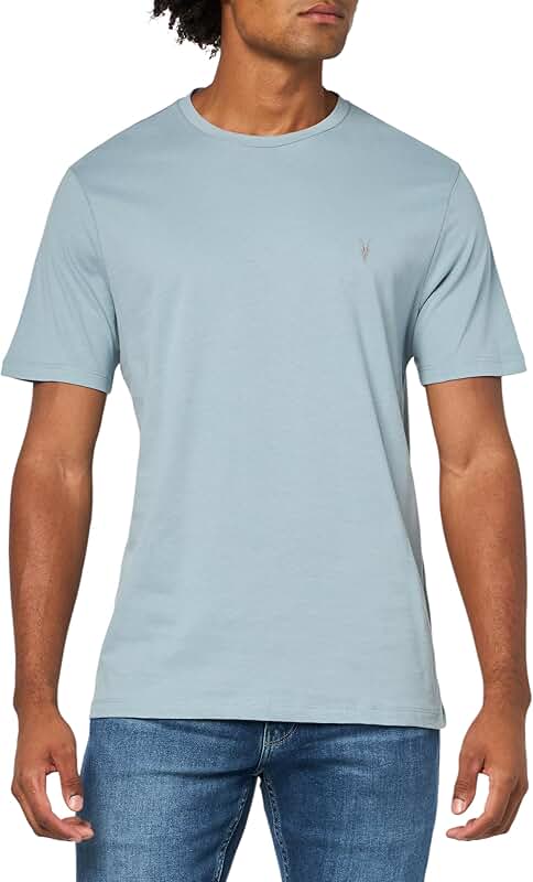 Men's Short Sleeve Crew Neck Brace