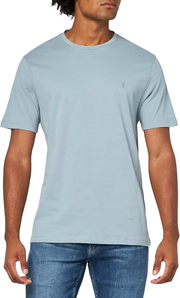 Men's Short Sleeve Crew Neck Brace