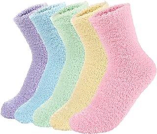 Soft and Warm Fuzzy Socks for Women