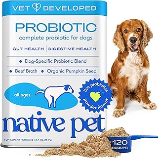 Dog Probiotics Powder for Digestive and Immune Support