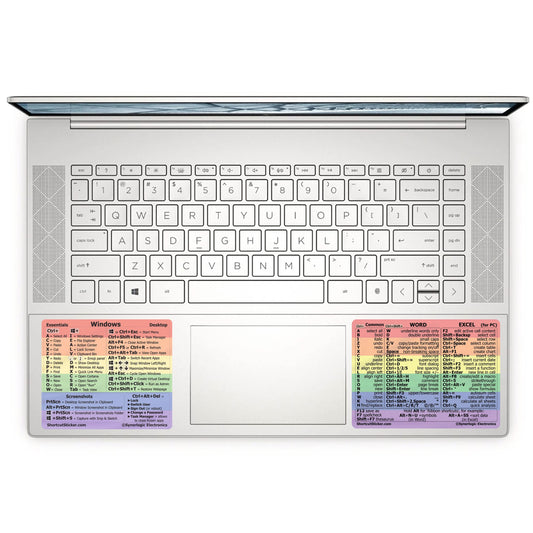 Windows and Word/Excel Shortcut Stickers