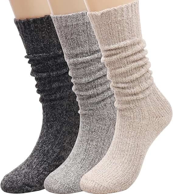 Women's Thick Knit Winter Knee-High Socks
