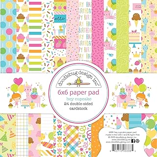 Hey Cupcake Paper 6x6 Pad