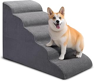 Dog Bed Stairs, 5 Tiers for Couch and Bed