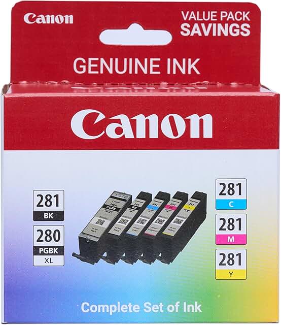 Five-Color Ink Pack for Select Printer Series