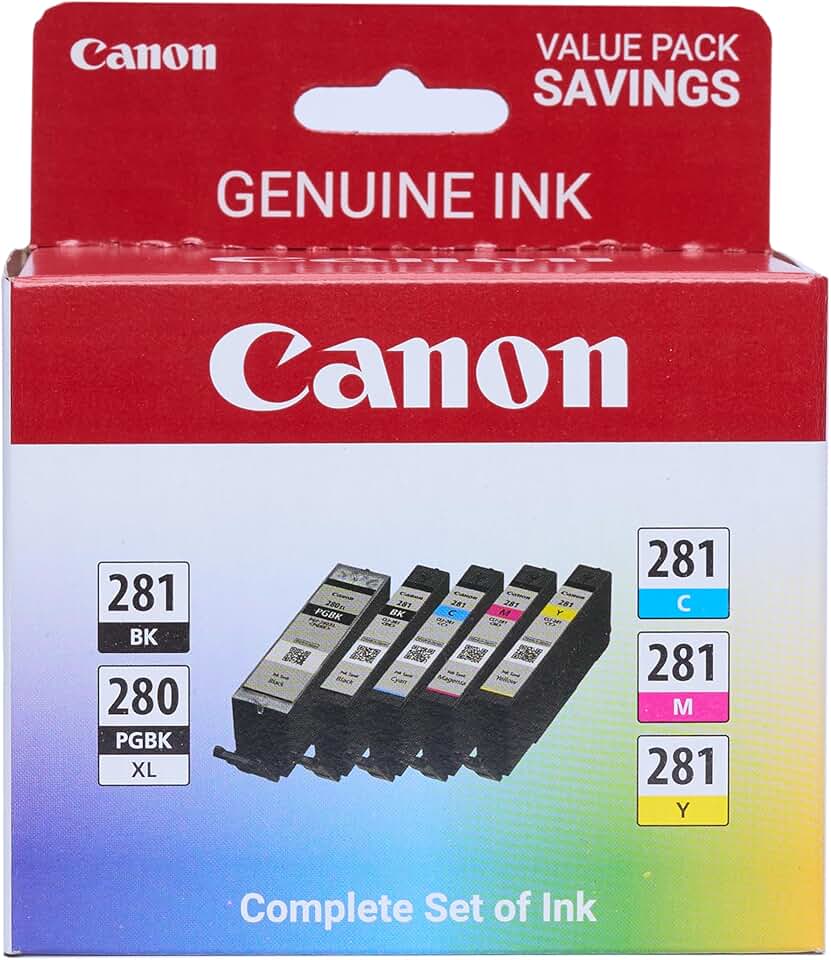 Five-Color Ink Pack for Select Printer Series