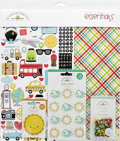 I Heart Travel Pattern 12x12 Sheet