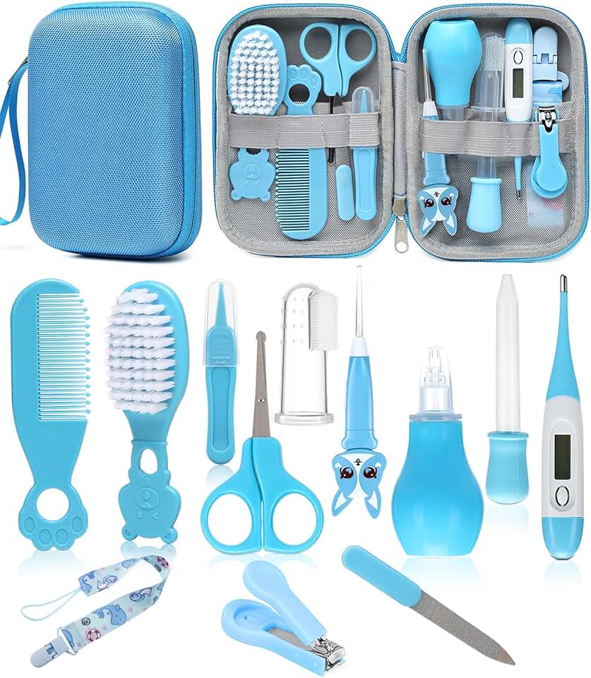 Baby Healthcare and Grooming Kit for Newborns