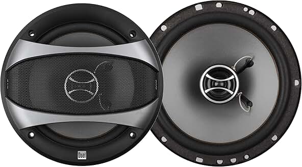 Pair of 6.5-inch 2-Way Car Audio Speakers with 200W Peak