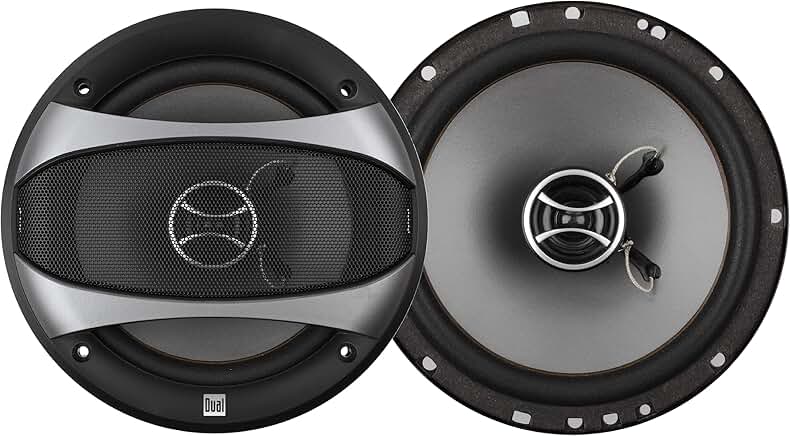 Pair of 6.5-inch 2-Way Car Audio Speakers with 200W Peak