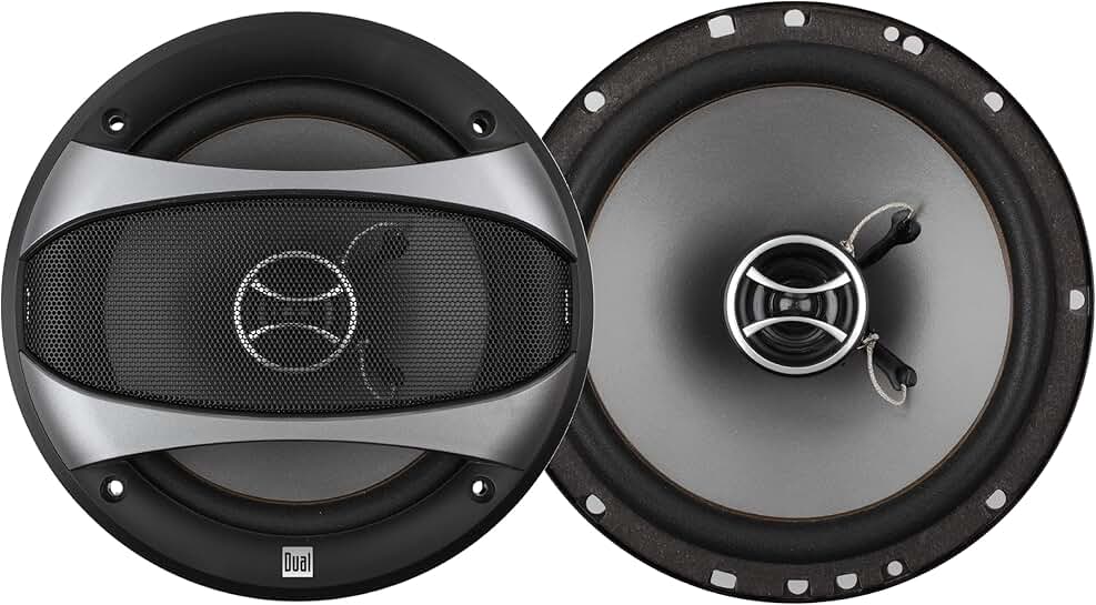 Pair of 6.5-inch 2-Way Car Audio Speakers with 200W Peak