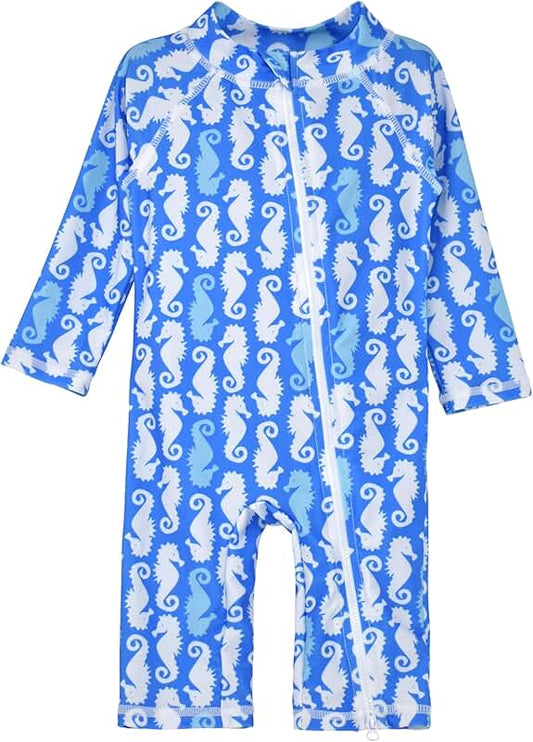 Boys' UPF 50+ Long Surf Swimsuit