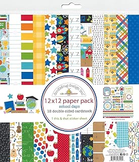 School Days 12x12 Paper Pack