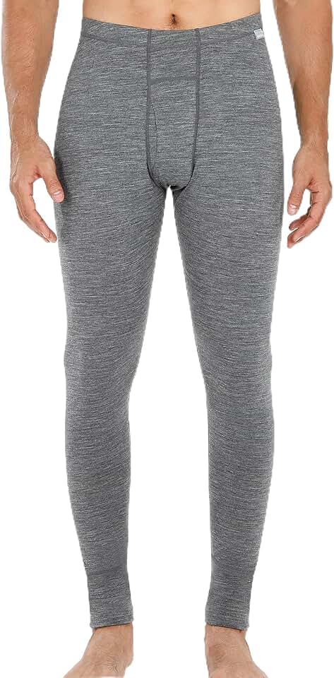 Men's Merino Wool Thermal Base Layer Pants
