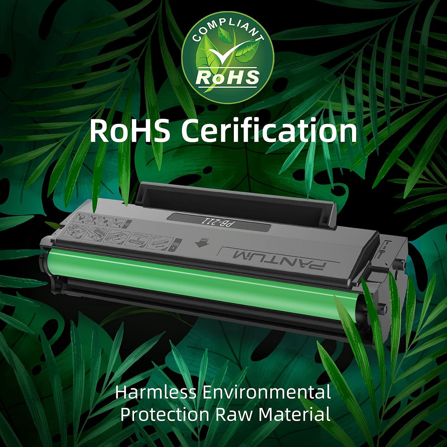 PB-211 Toner Cartridge Black for P2500W, P2502W, M6550NW, M6600NW, M6552NW, M6602NW