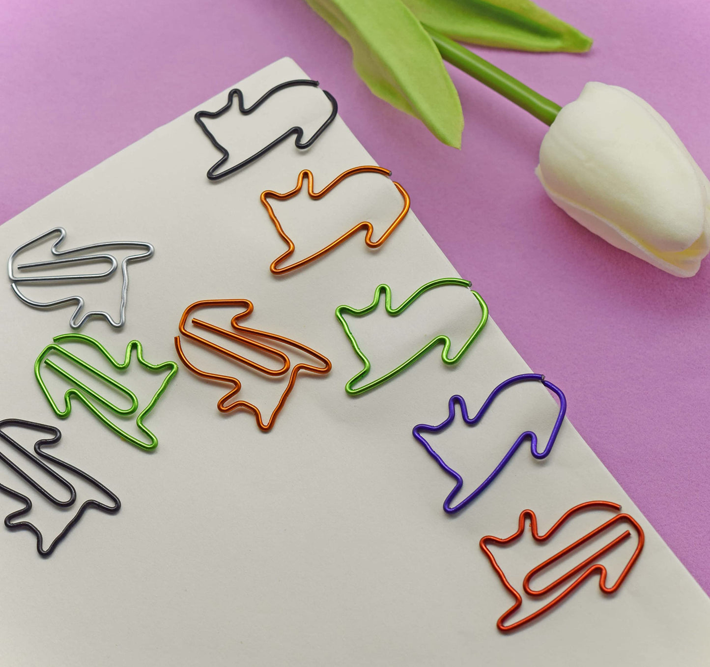 Cute Cat Paper Clips for Office and Gifts