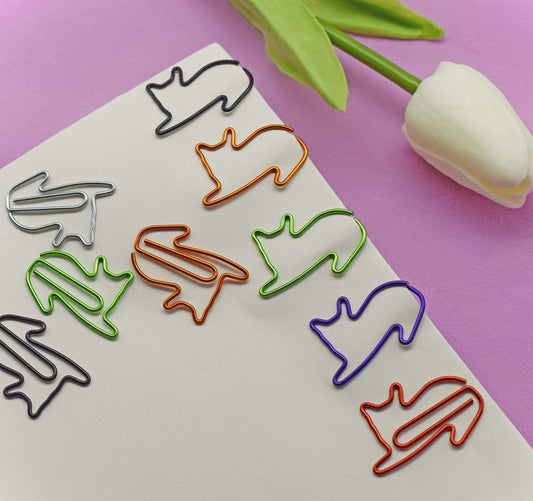 Cute Cat Paper Clips for Office and Gifts