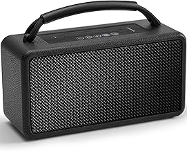 Portable Bluetooth Speaker with 80W, 20H Playtime, Bass