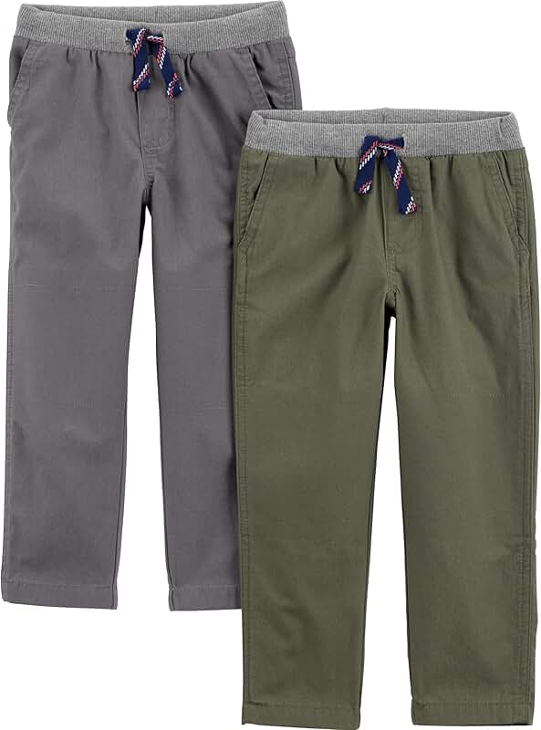Baby Boys' Two-Pack Pull-On Pants