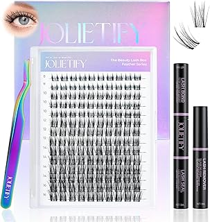 Natural Look Lash Extension Kit with Tweezers and Remover