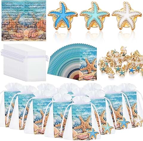 Starfish Appreciation Gift Set with Cards and Bag