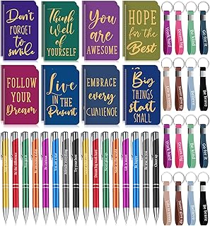 48 Inspirational Notepads, Pens, Keychains, and Journals