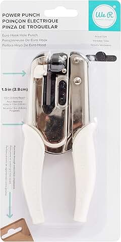 Euro Hook Paper Punch for Scrapbooking and Crafts