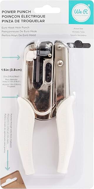 Euro Hook Paper Punch for Scrapbooking and Crafts