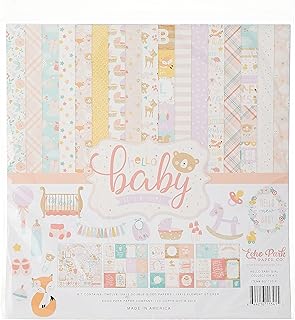 Hello Baby Girl 12x12 Scrapbook Kit