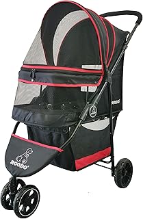 Lightweight 3-Wheel Pet Stroller for Small and Medium Dogs and Cats
